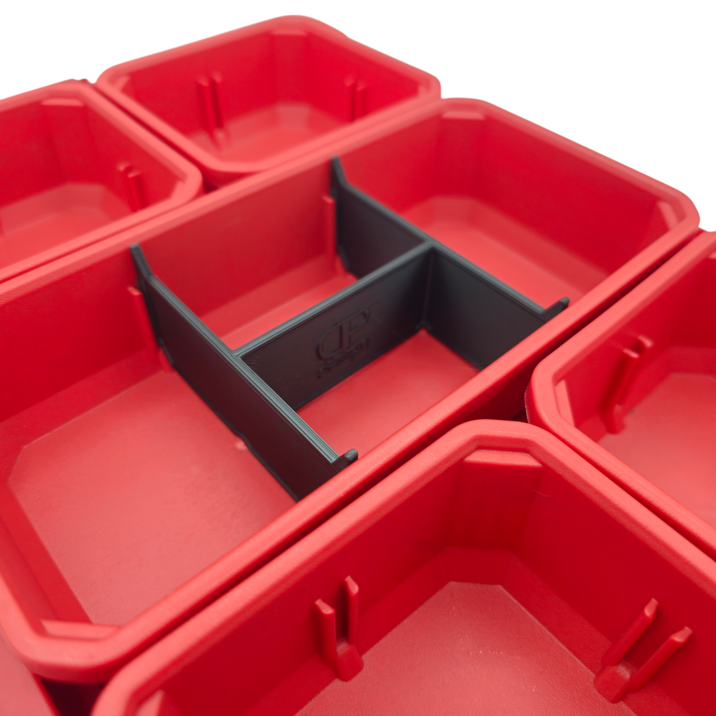Milwaukee Packout Low Profile Large Cubby Divider H in Packout -Black