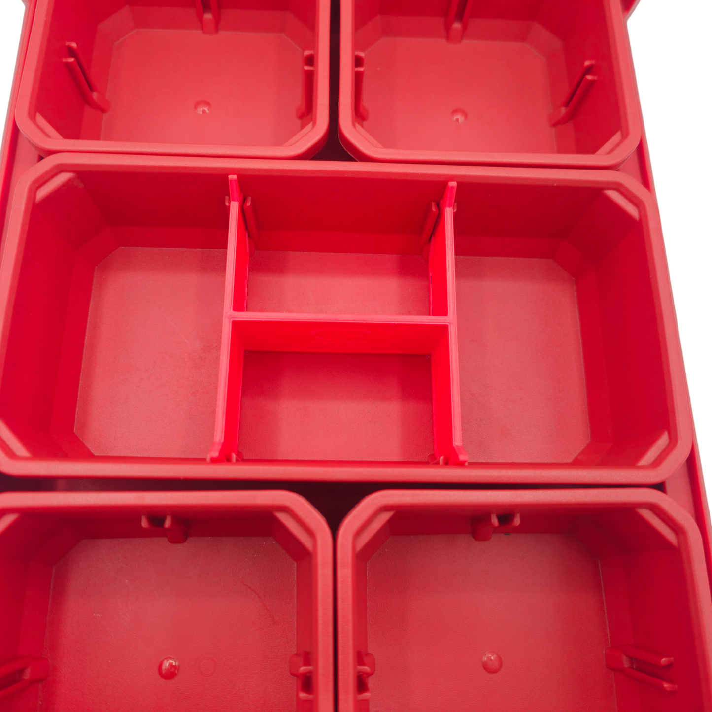 Milwaukee Packout Low Profile Large Cubby Divider H in Packout -Red
