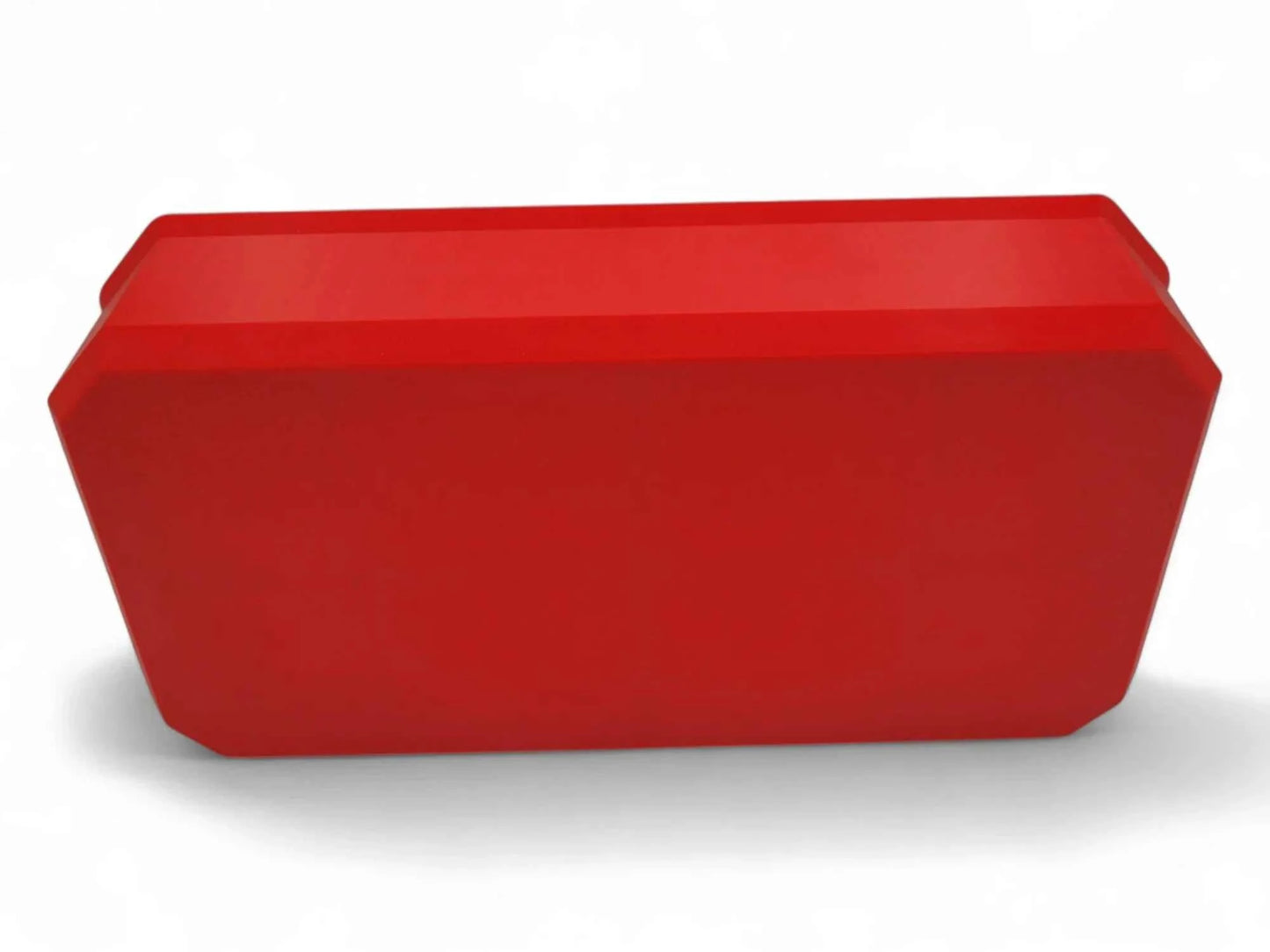 8-Compartment Tray for Packout Low Profile – Bottom View - Red