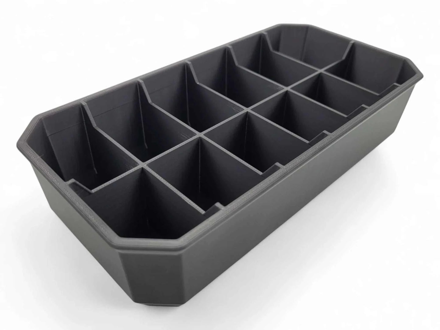 6x2 Tray for Packout Low Profile – Top View - Black