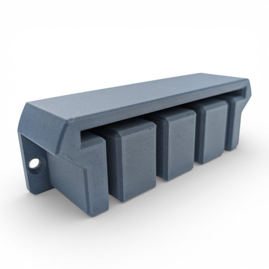 Quadruple Speed Square Wall Mount – 4 Slot Tool Holder for Layout Squares