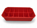 6x2 Tray for Packout Low Profile – Top View - Red