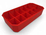 6x2 red tray for Packout Compact Low Profile Organizer with 12 compartments.