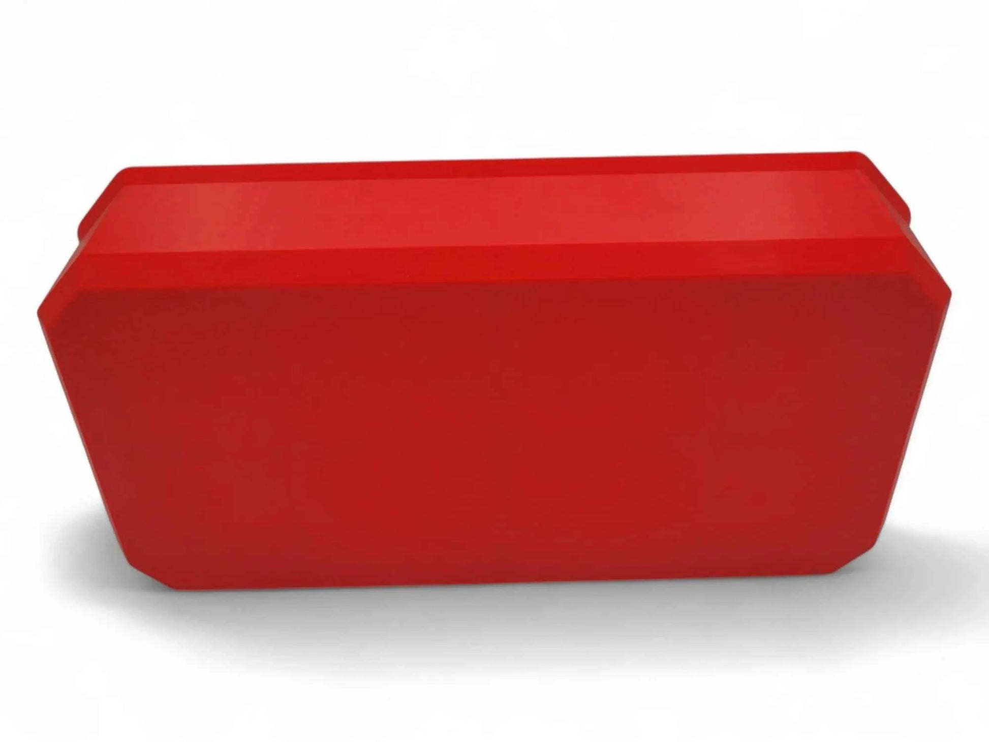 8-Compartment Tray for Packout Low Profile – Bottom View - Red