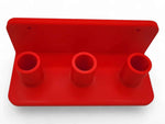 Wall Mount Holder for Milwaukee AIR-TIP 49-90-2019A - Red 