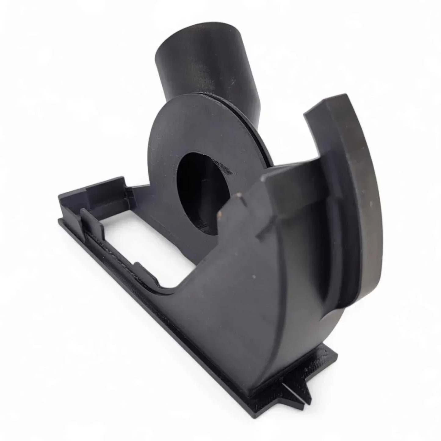 Milwaukee M18 Grinder Dust Collection Adapter, Type 1 Guard Compatible, Black, 35.5mm Vacuum Port.
