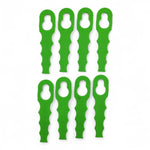Replacement blades for Ryobi 18V ONE+ trimmer, 8 pack, durable 3D printed.
