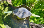 Replacement Blades for Ryobi 18V ONE+ Trimmer in use, showing durable and thicker 3D-printed design.