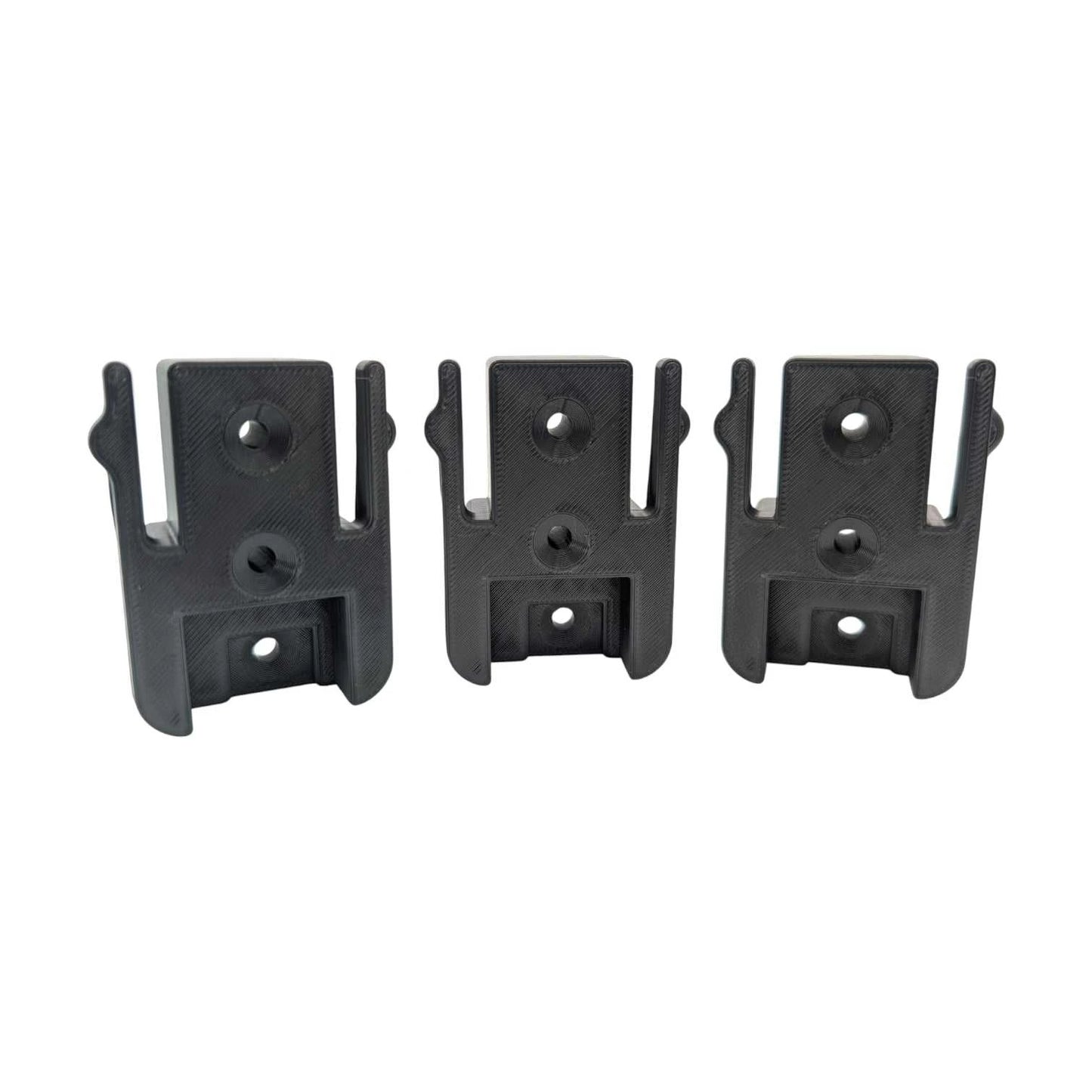 Shallow Locking Tool Mounts – Compatible with Milwaukee M18 tools (Set of 3)