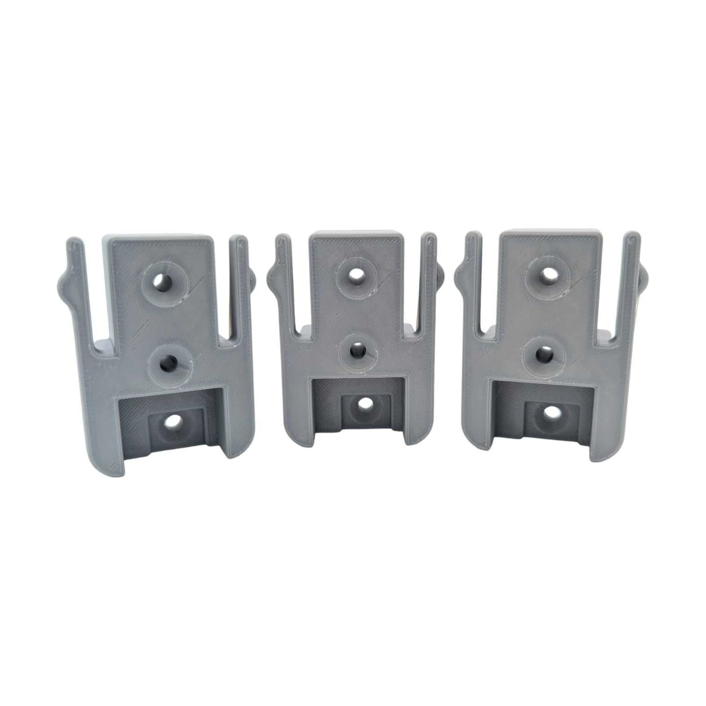 Shallow Locking Tool Mounts – Compatible with Milwaukee M18 tools (Set of 3)