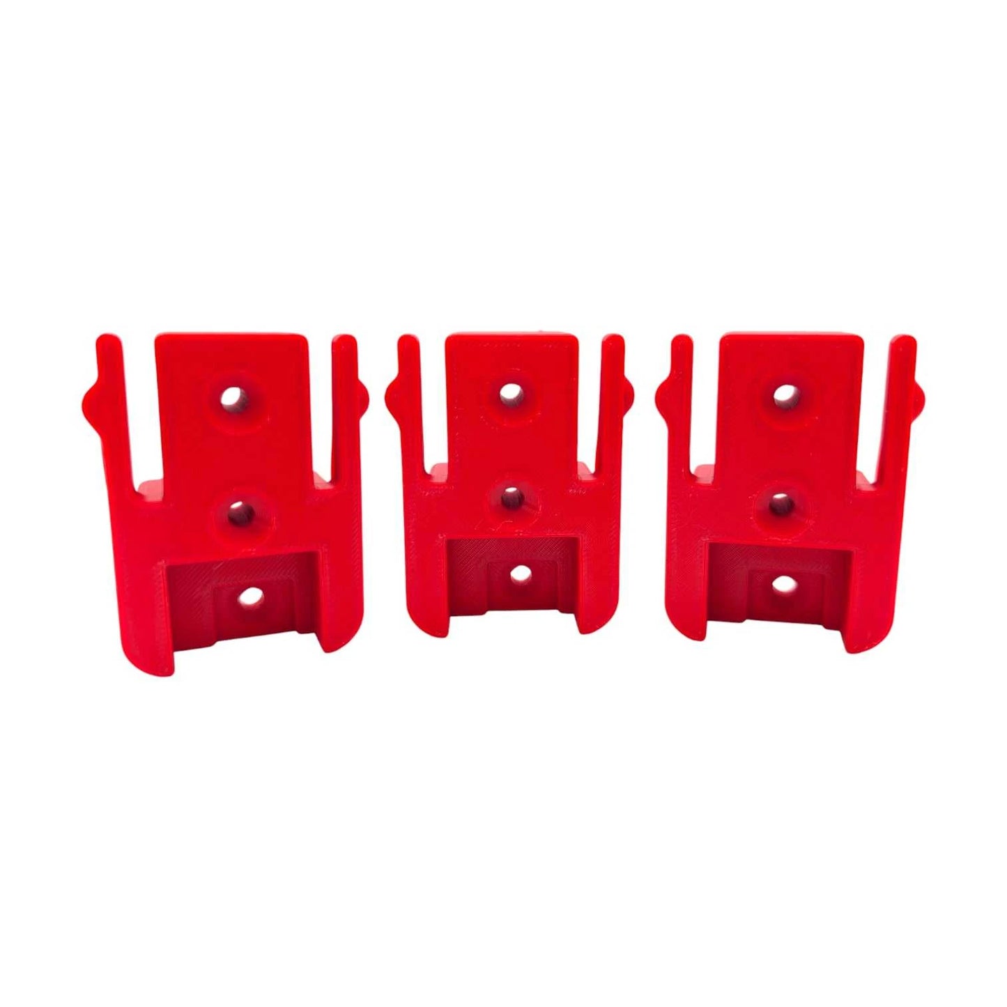 Shallow Locking Tool Mounts – Compatible with Milwaukee M18 tools (Set of 3)