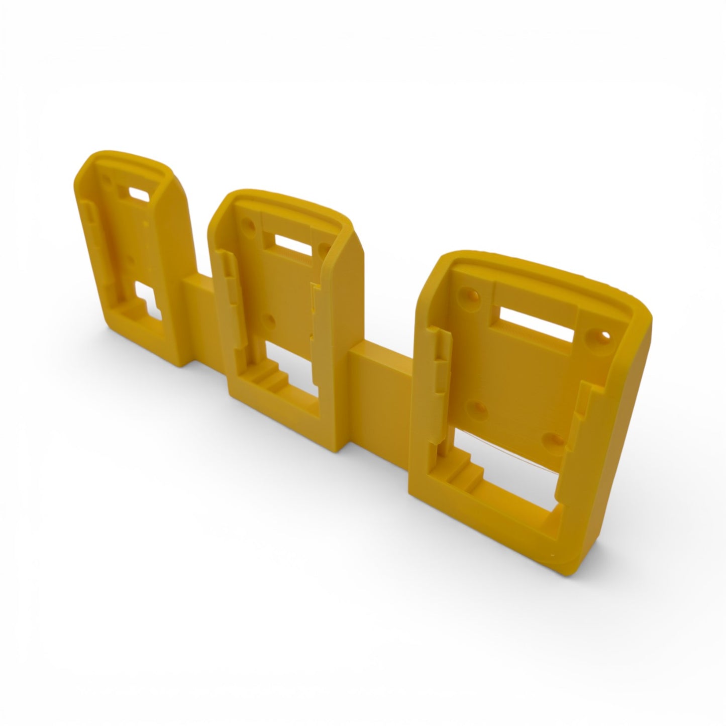 DeWalt 20V Battery Wall Mount – 1 to 4 Slot Holder Options – Locking Design