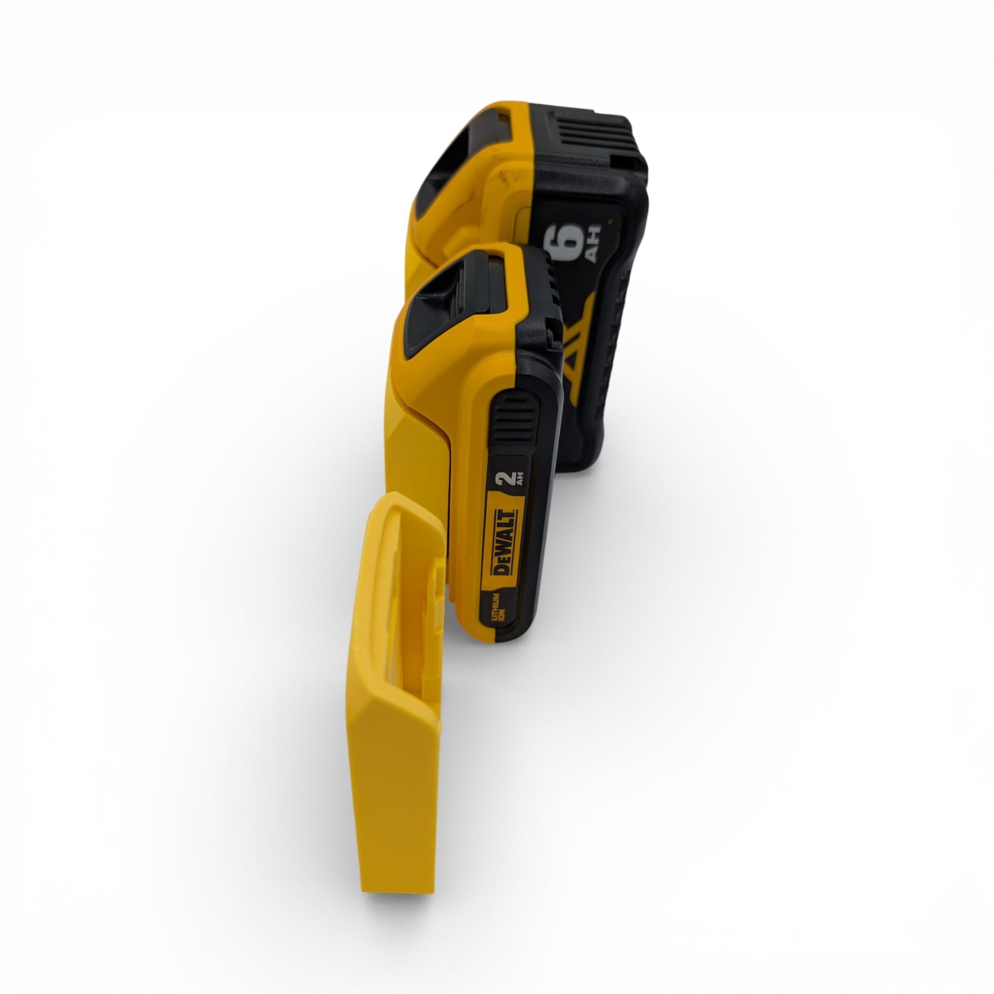 DeWalt 20V Battery Wall Mount – 1 to 4 Slot Holder Options – Locking Design