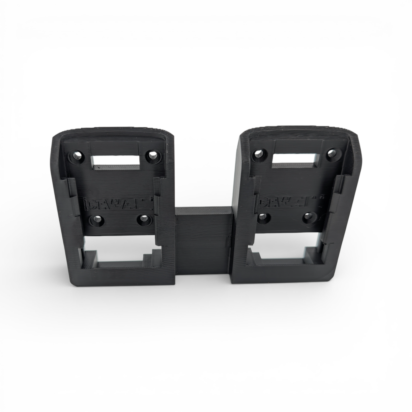 DeWalt 20V Battery Wall Mount – 1 to 4 Slot Holder Options – Locking Design