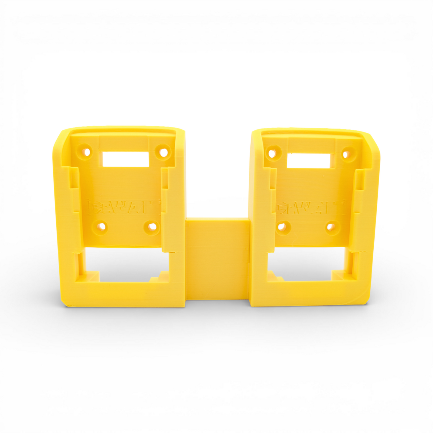 DeWalt 20V Battery Wall Mount – 1 to 4 Slot Holder Options – Locking Design