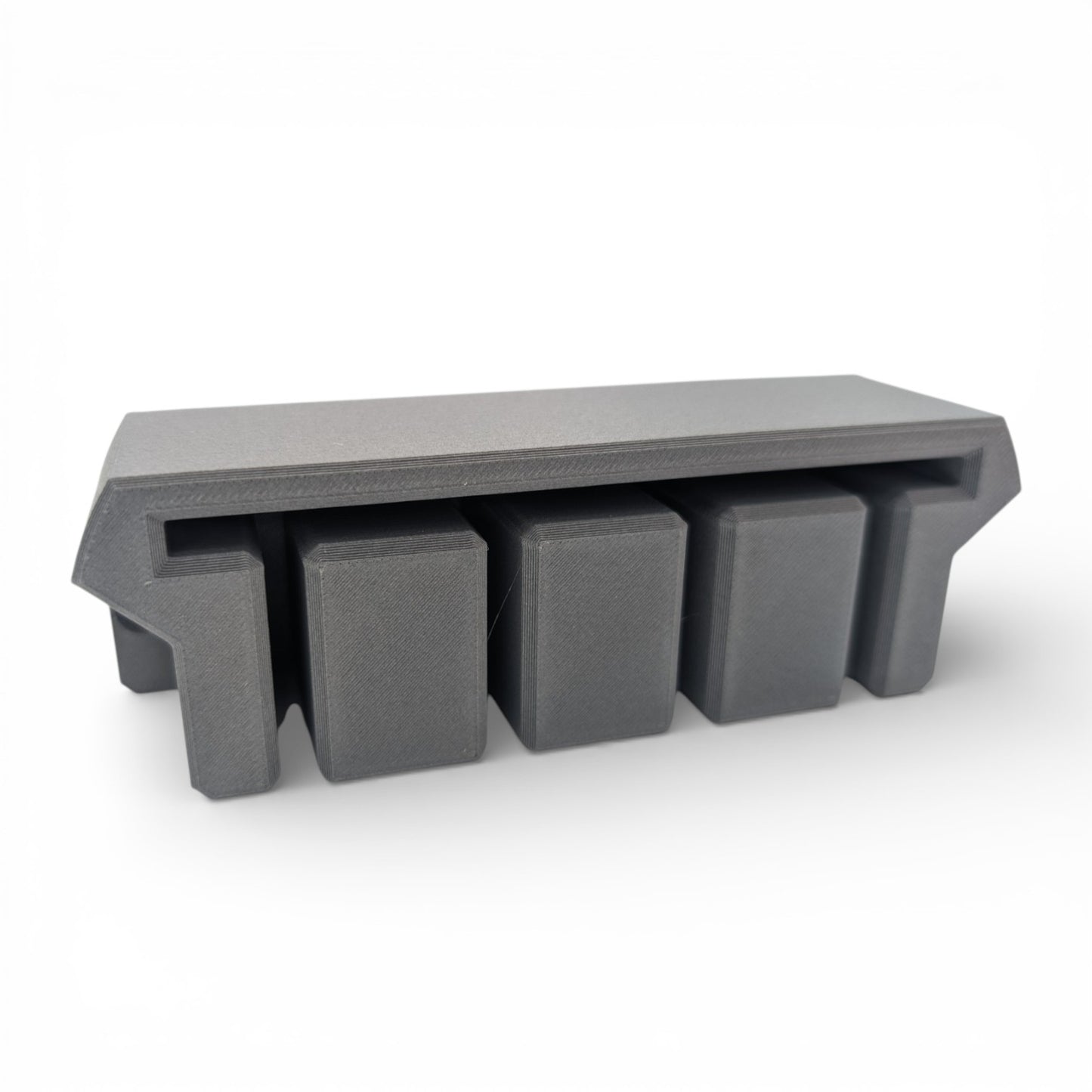 Quadruple Speed Square Wall Mount – 4 Slot Tool Holder for Layout Squares