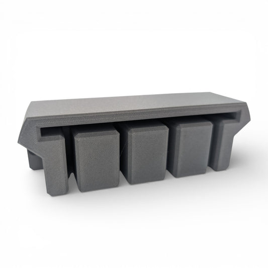 Quadruple Speed Square Wall Mount – 4 Slot Tool Holder for Layout Squares