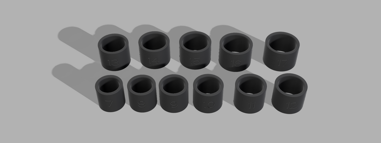 Prolo Mouse Ring Fit Kit – Size Test Set