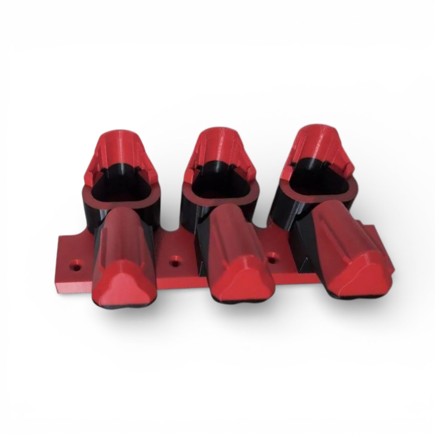 Milwaukee M12 Tool and Battery Wall Mount – Deluxe 3 Tool 3 Locking Battery Holder